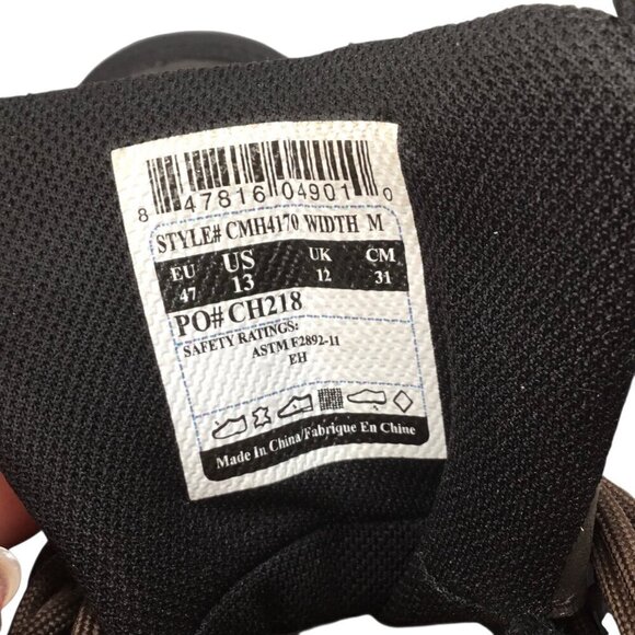 Carhartt Hiker Boots Work Size 13 M Brown Outdoor CMH4170 Utility Boot - Picture 12 of 12